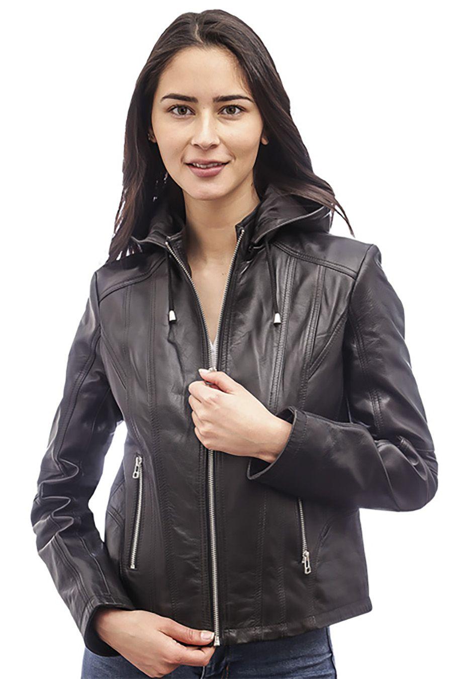 Chaqueta Cuero CHG13 Negro-1