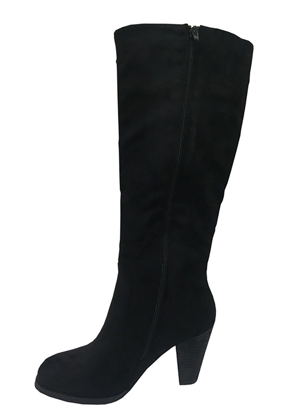 Bota Gamuza Ecológica ZAV31 Negro-4