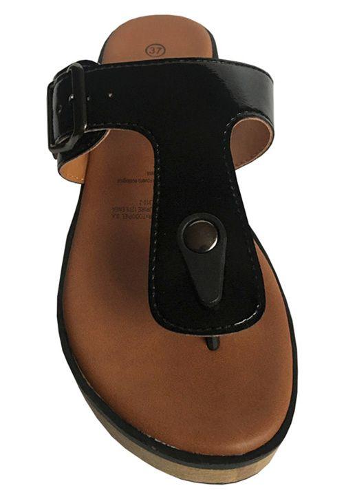 Sandalia Ecocuero ZAY32 Negro-2