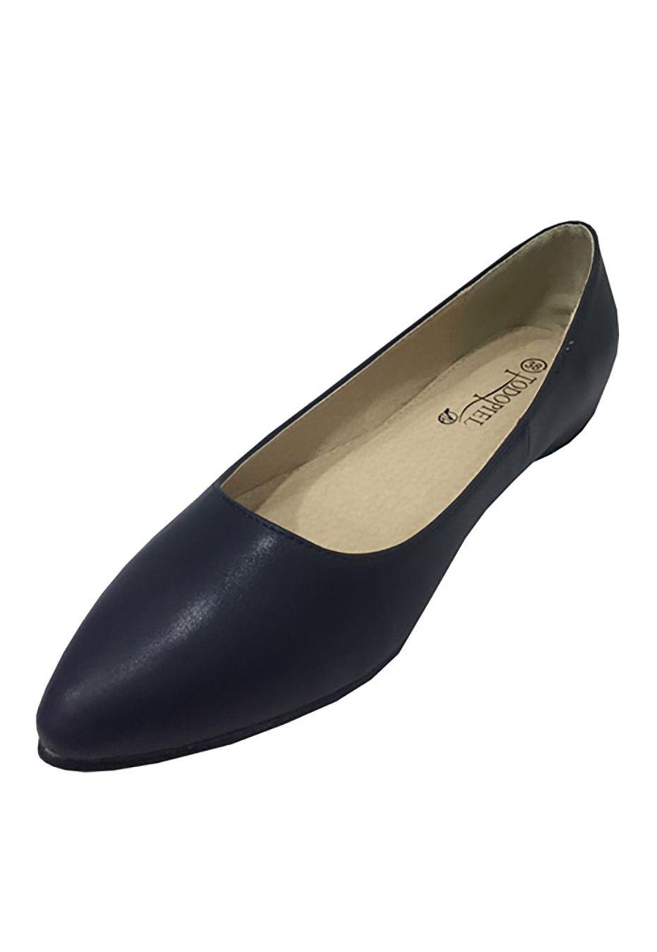 Ballerina Ecocuero ZAQ91 Navy-3
