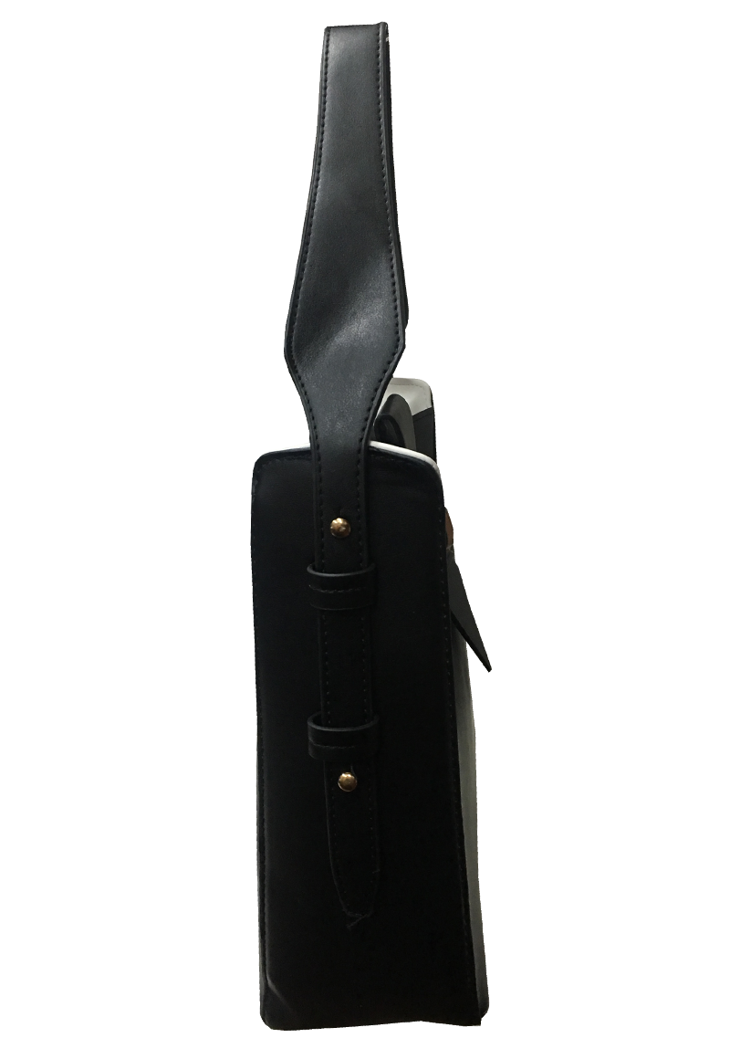 Cartera Cuero Ecológico CRR52 Negro-2