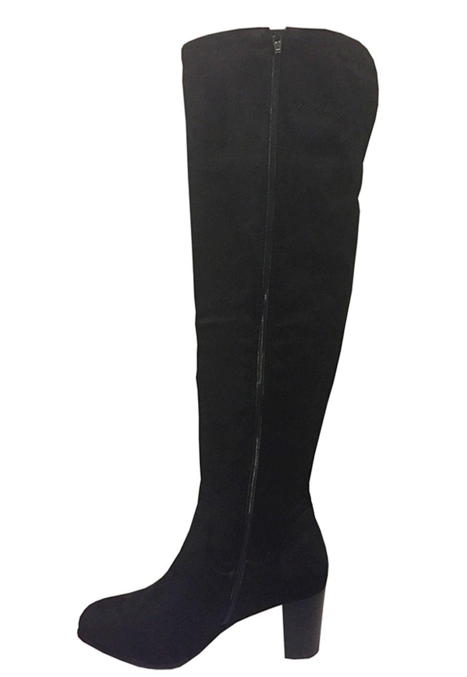 Bota Gamuza Ecológica ZAT29 Negro-3