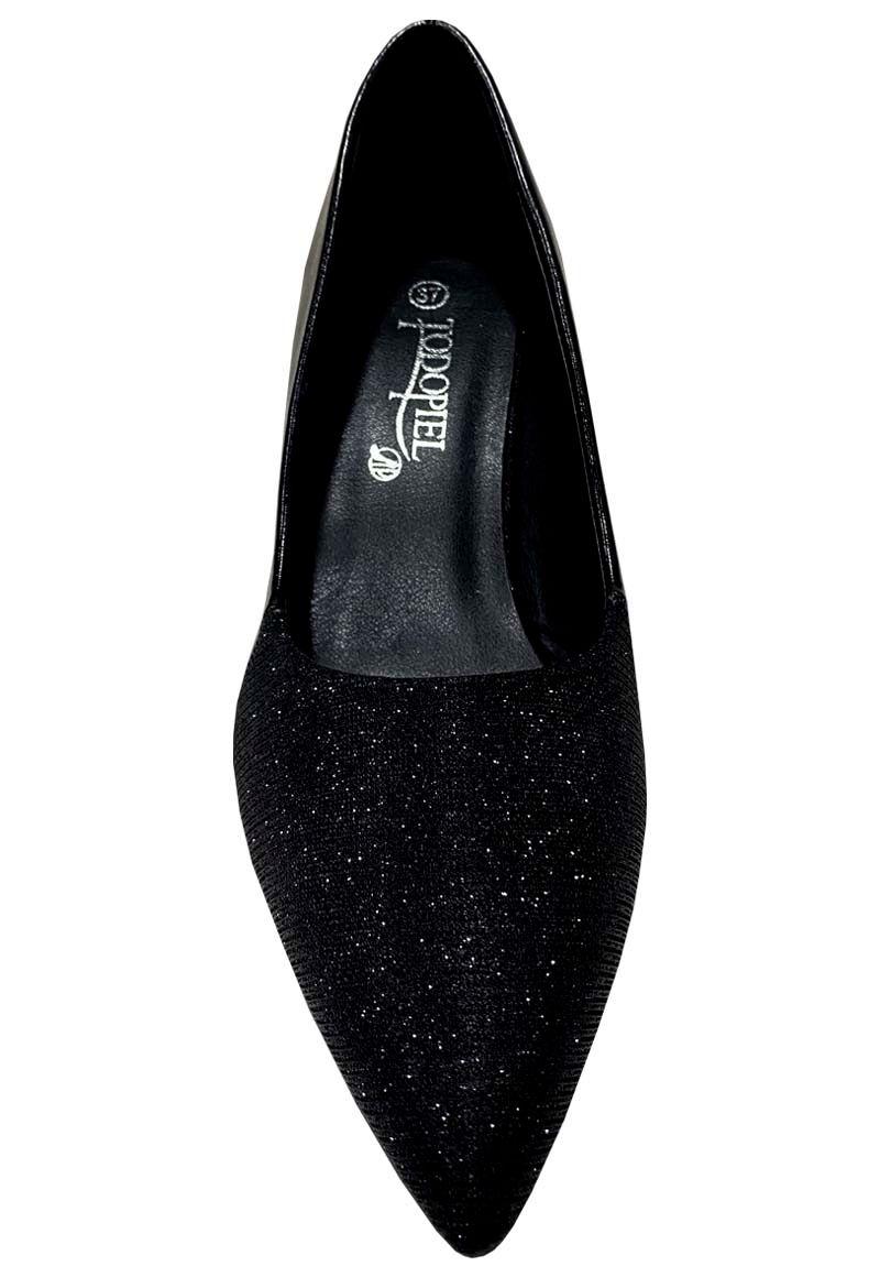 Zapato Reina Ecocuero ZAU36 Negro-2