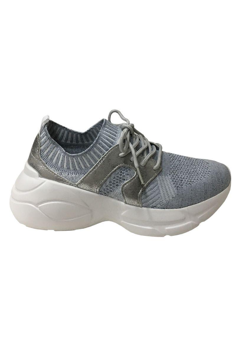 Zapatilla Tela ZAX19 Plata-0