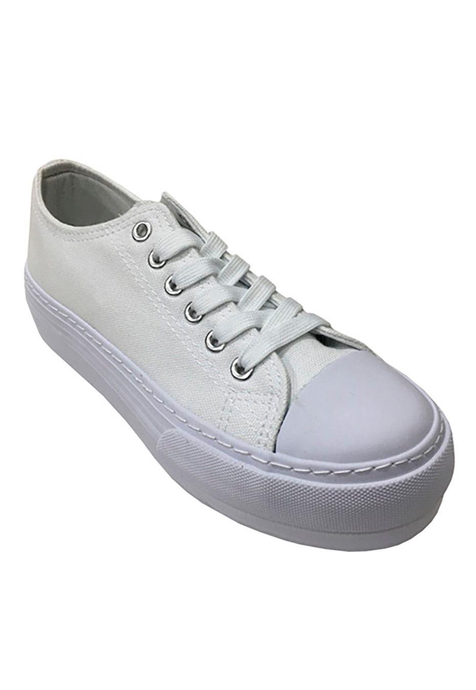Zapatilla Tela ZAX46 Blanco-1