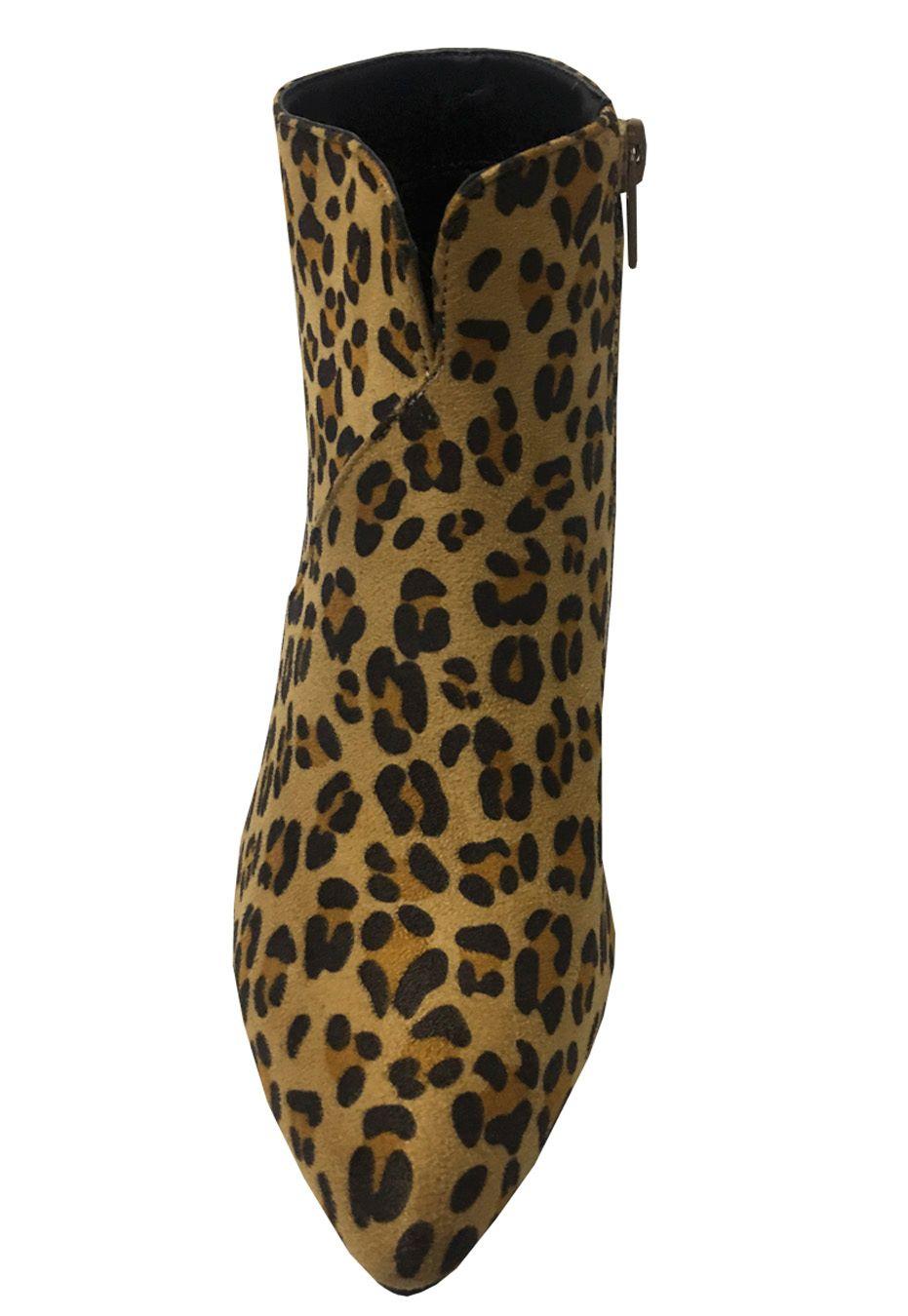 Botín Gamuza Ecologica ZAW91 Animal Print-2