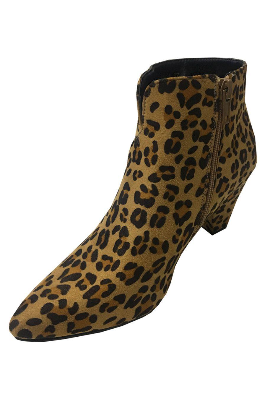 Botín Gamuza Ecologica ZAW91 Animal Print-3