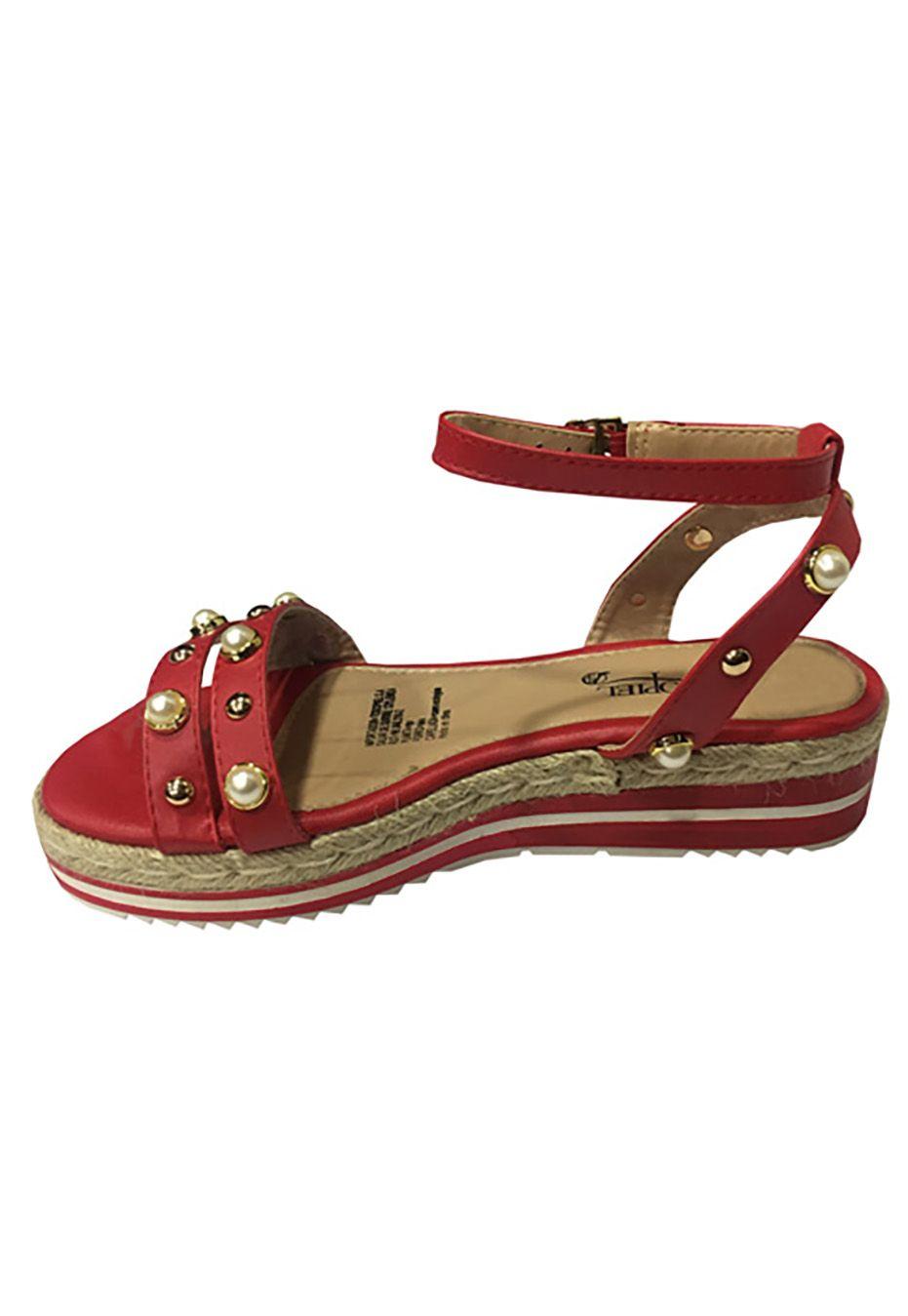Sandalia Ecocuero ZAV99 Rojo-4