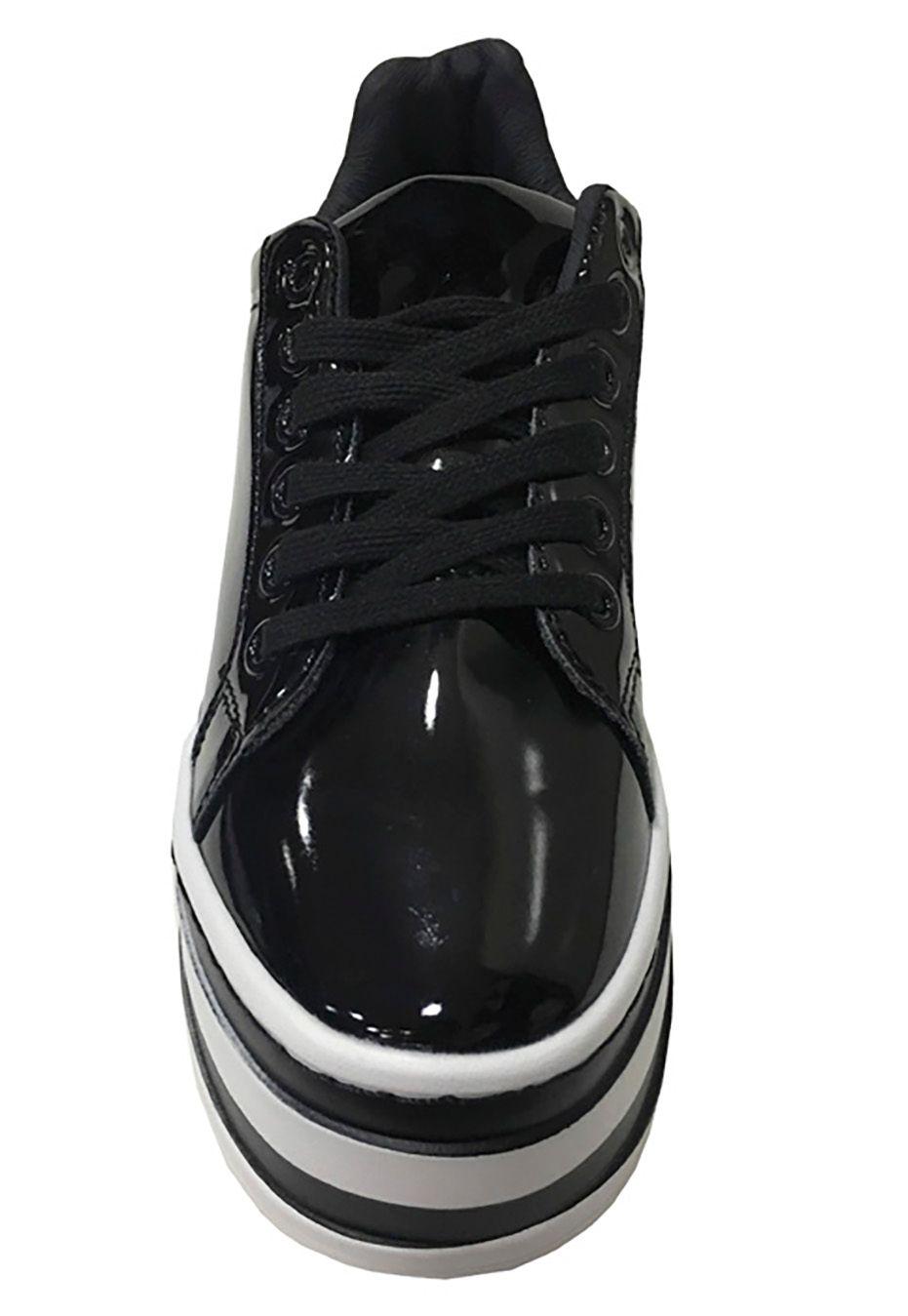 Zapatilla Ecocuero  ZAX44 Negro-2
