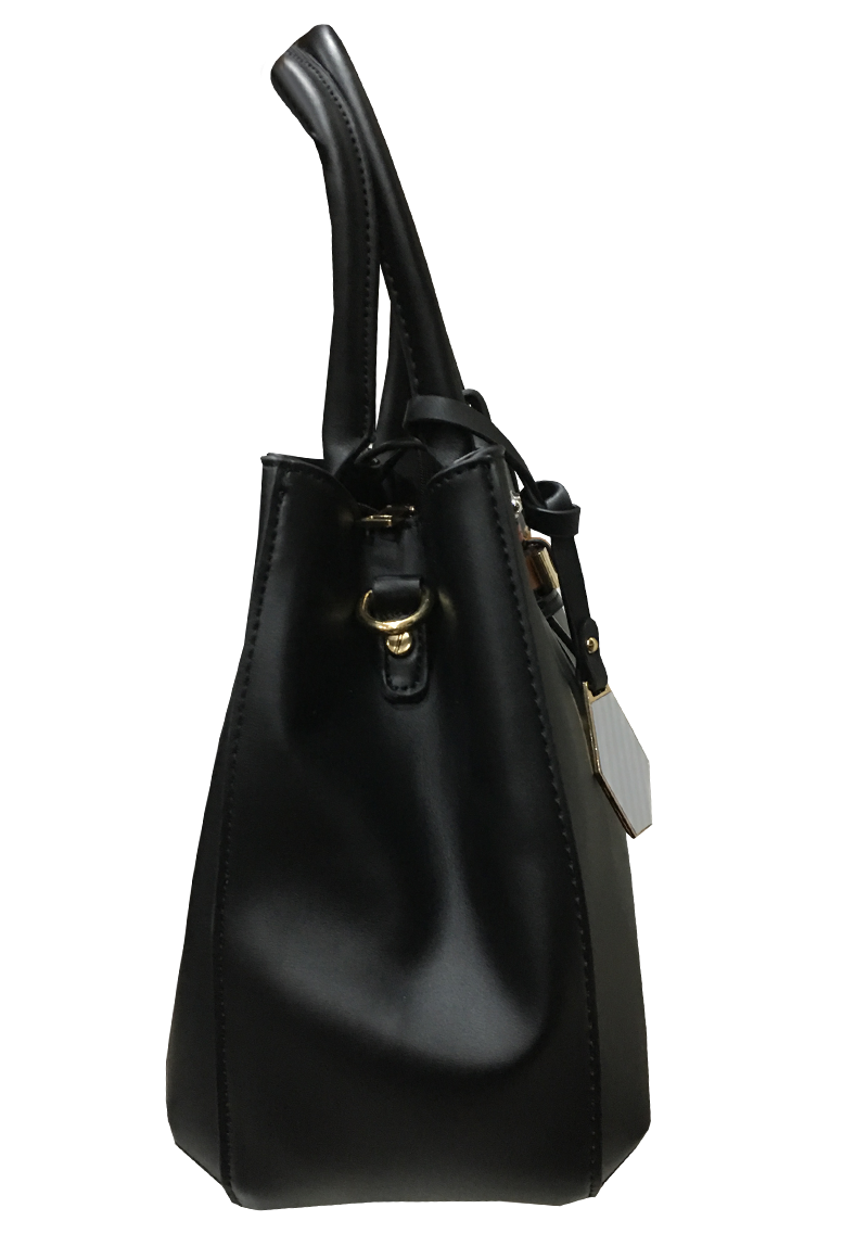 Cartera Cuero Ecológico CRR53 Negro-2