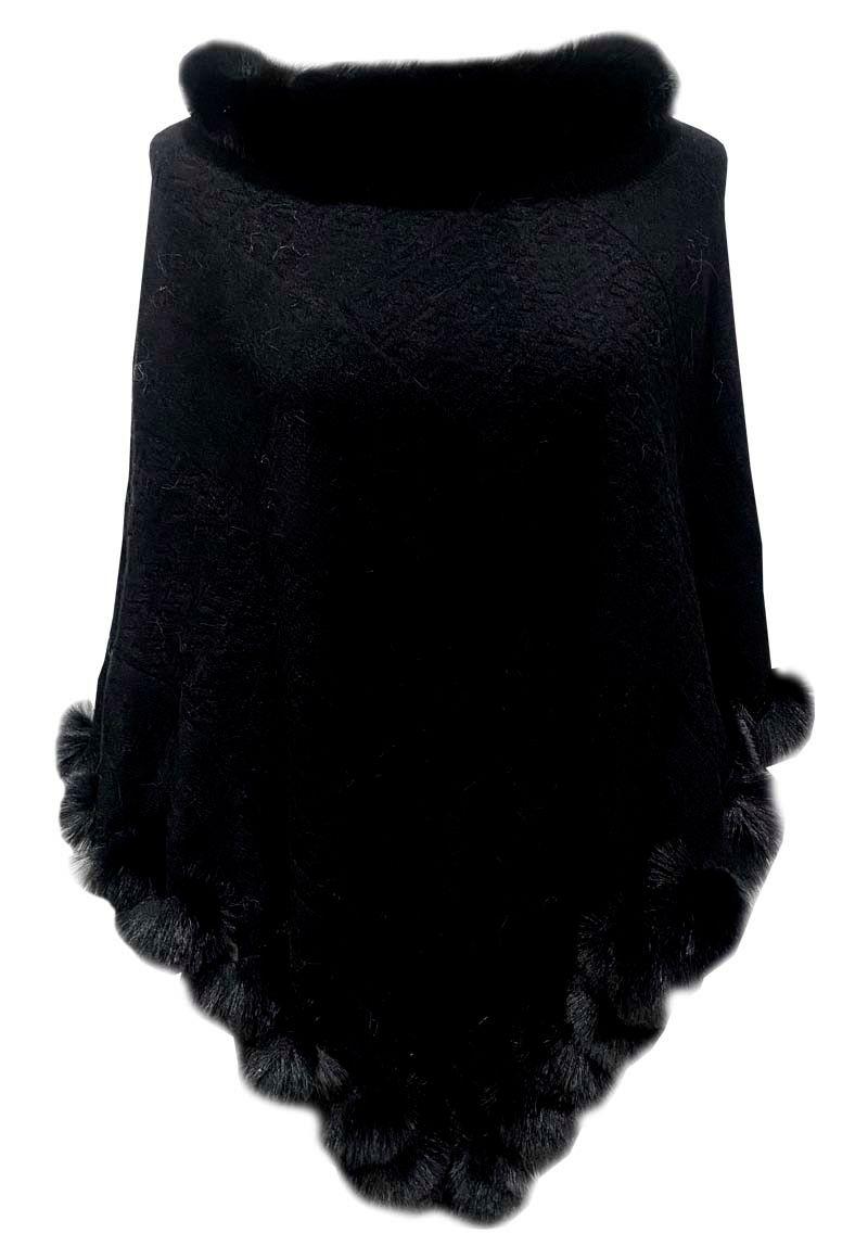 Poncho PO059 Negro-0