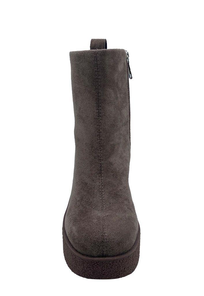 Botin ZAZ93 Gamuza Ecológica Taupe-2