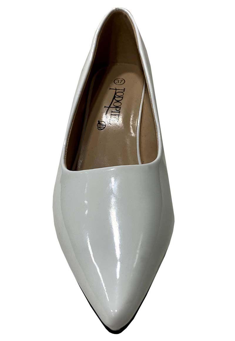 Zapato Reina Ecocuero ZAW42 Blanco-2