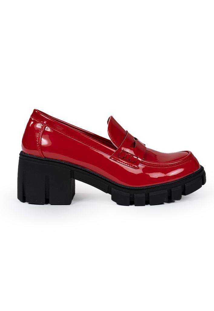 Mocasin Ecocuero ZAZ47 Rojo-0