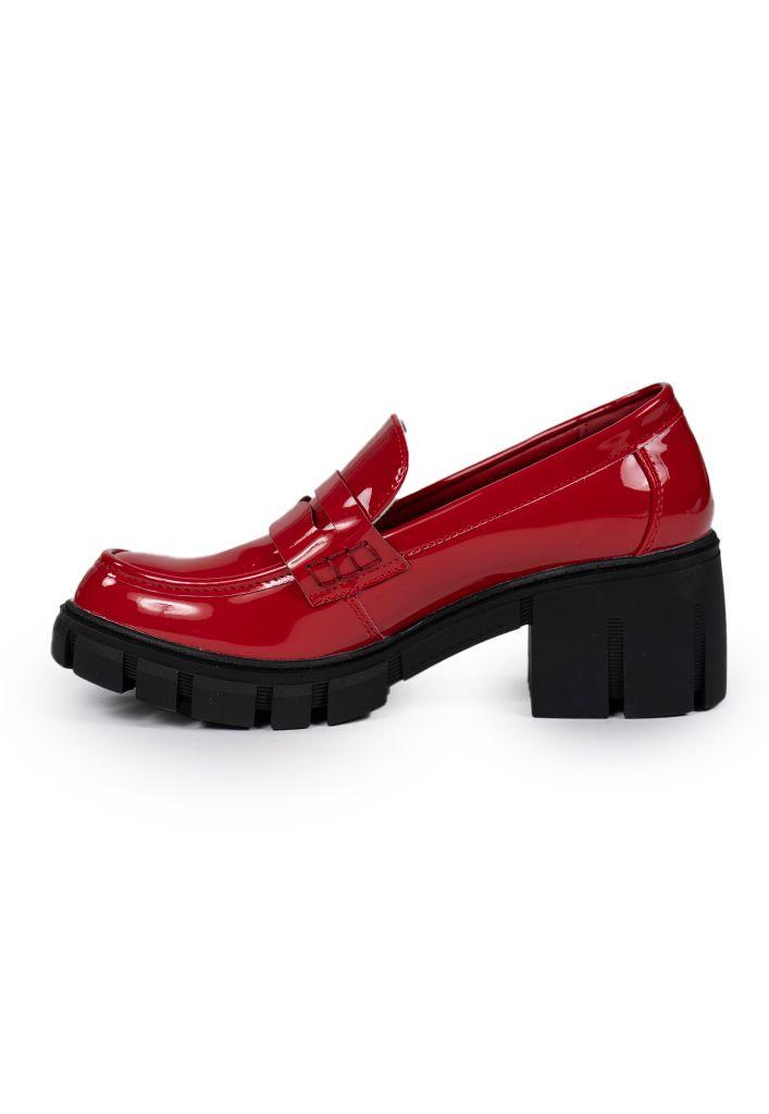 Mocasin Ecocuero ZAZ47 Rojo-3
