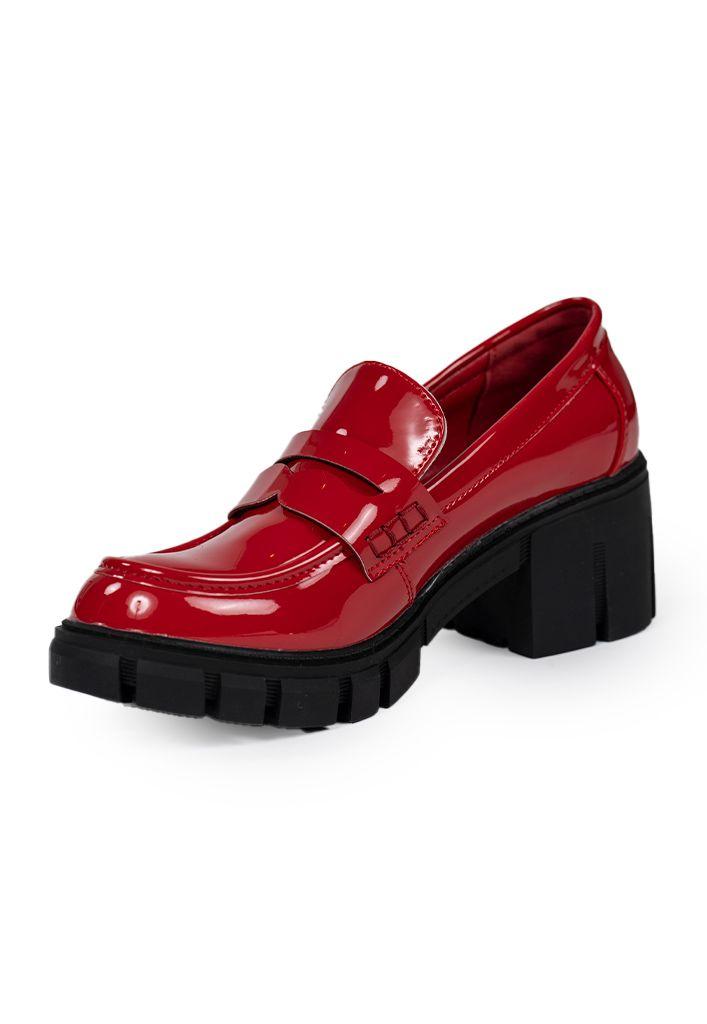 Mocasin Ecocuero ZAZ47 Rojo-4