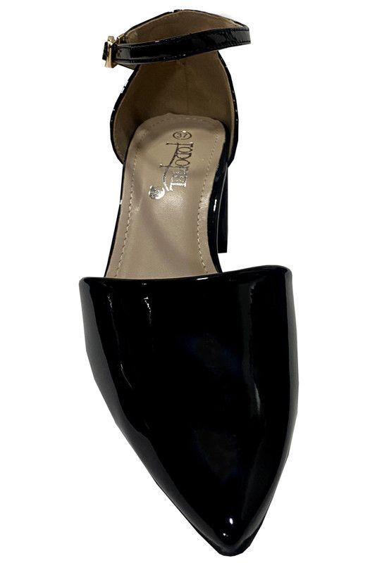 Zapato Reina Ecocuero ZAW51 Negro-2