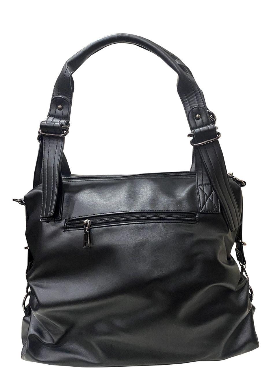 Cartera Cuero Ecológico CRT99 Negro-2