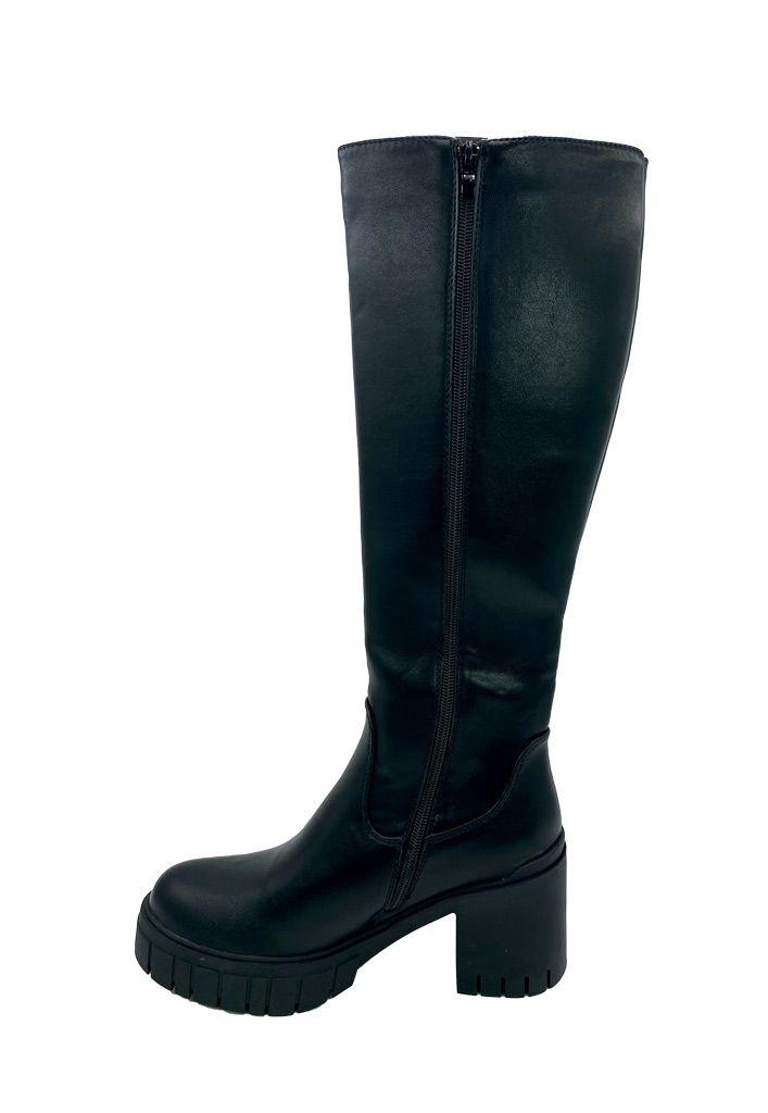 Bota ZB001 Ecocuero Negro-4