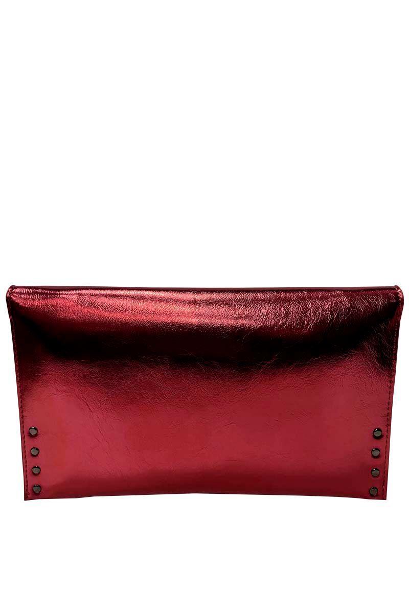 Cartera Cuero Ecológico CRS11 Rojo-2