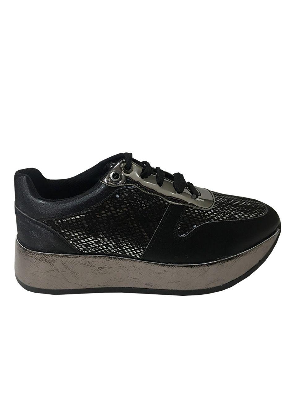 Zapatilla Ecocuero ZAX28 Negro-0