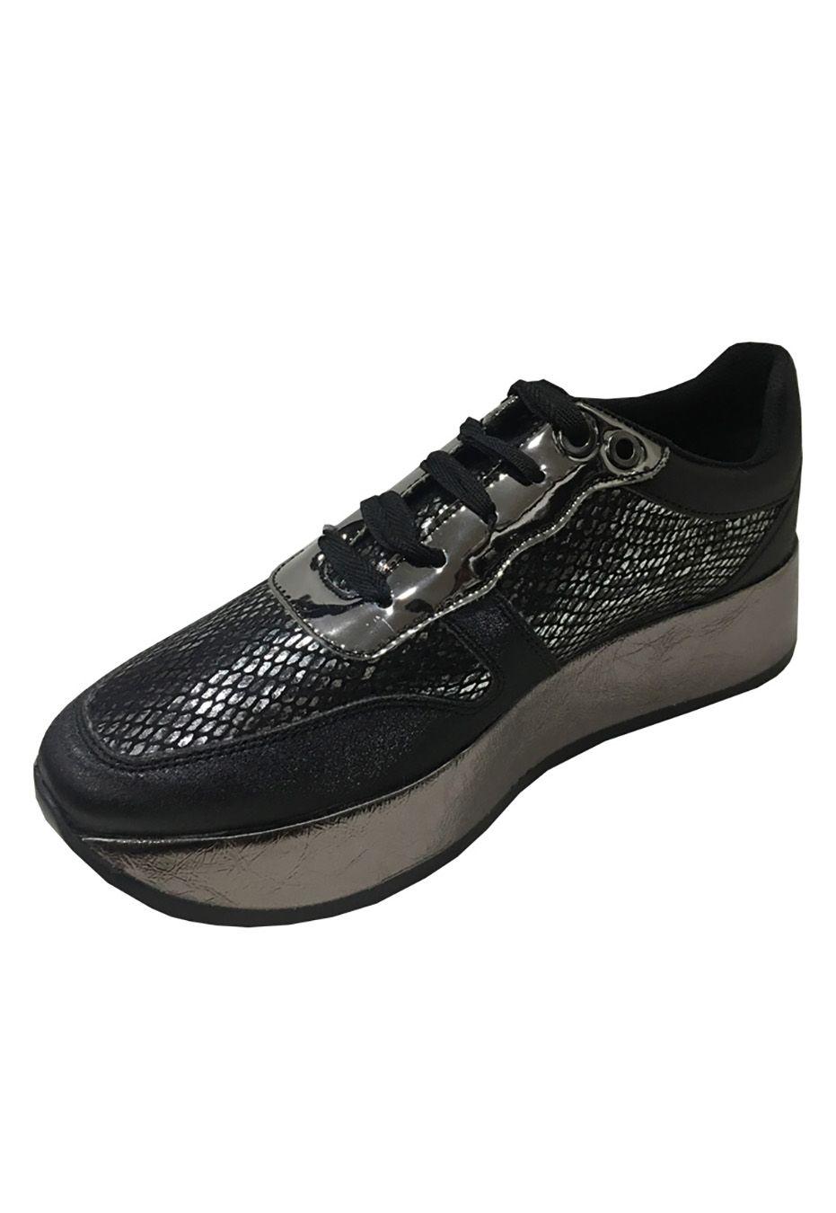 Zapatilla Ecocuero ZAX28 Negro-3