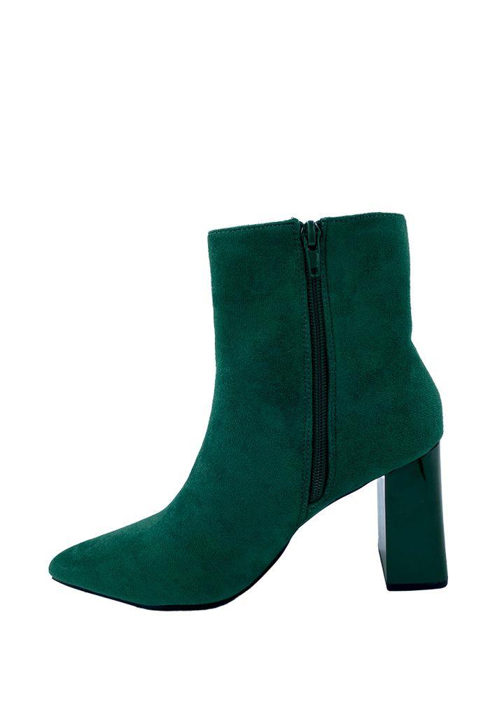 Botin ZAZ89 Gamuza Ecológica Verde-4