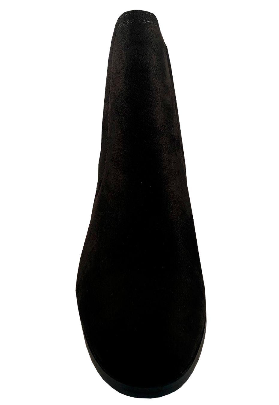 Botín Gamuza Ecológica ZAZ08 Negro-2