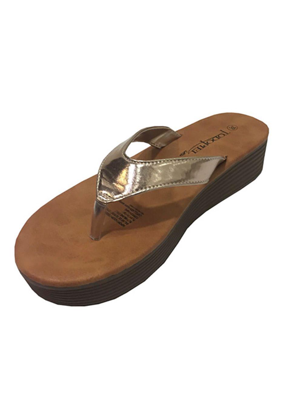 Sandalia Ecocuero  ZAT88 Dorado-3