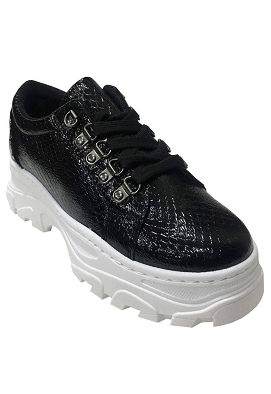 Zapatilla Croco ZAX62 Negro-1