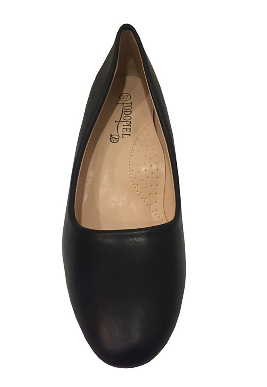 Zapato Reina Ecocuero  ZAU32 Negro-2