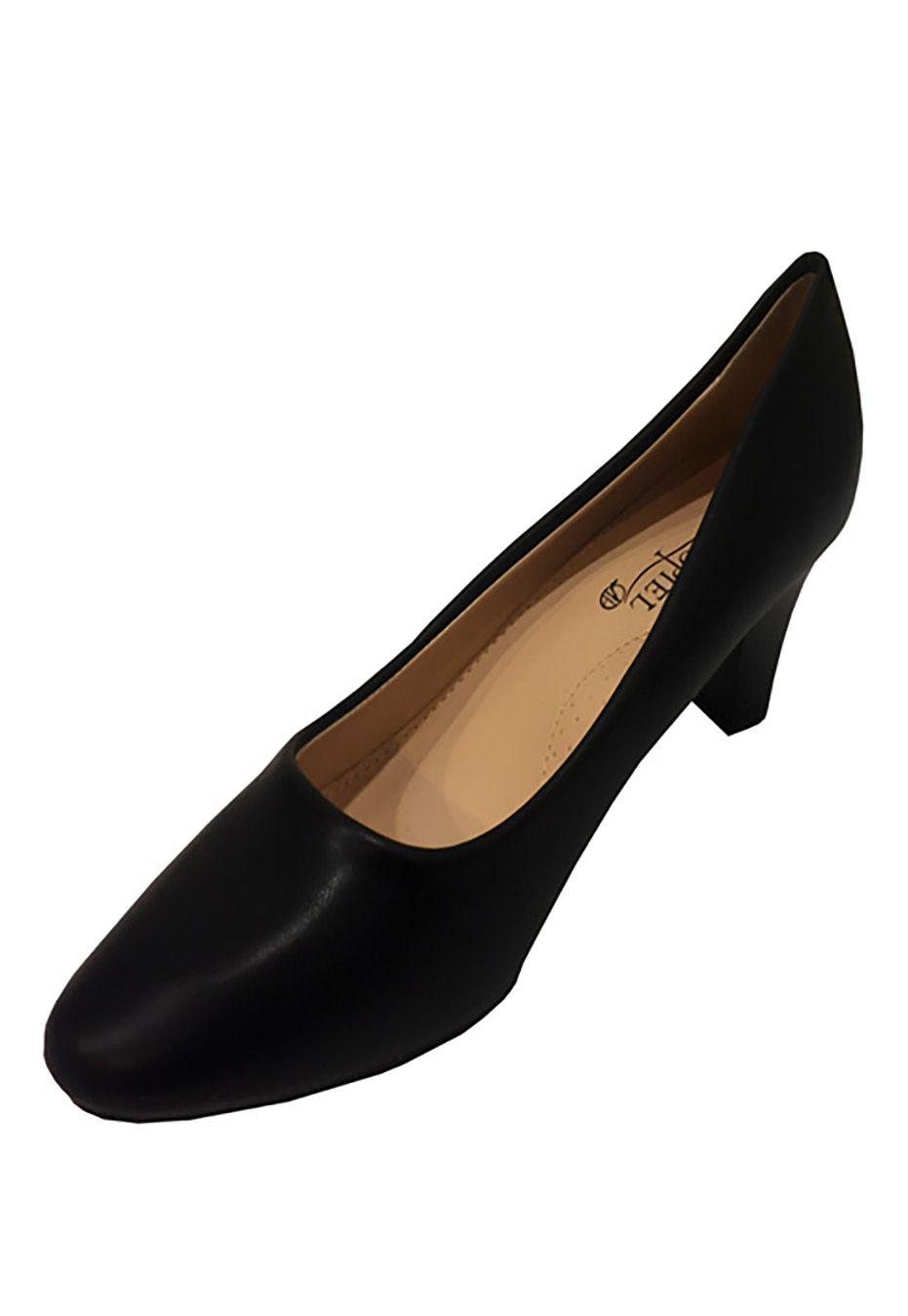 Zapato Reina Ecocuero  ZAU32 Negro-3