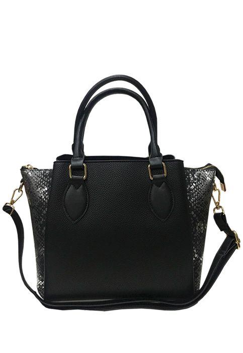Cartera Cuero Ecológico CRS99 Negro-2