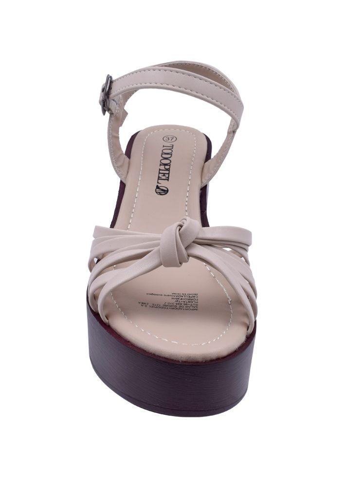 Sandalia Ecocuero ZAZ74 Beige-2