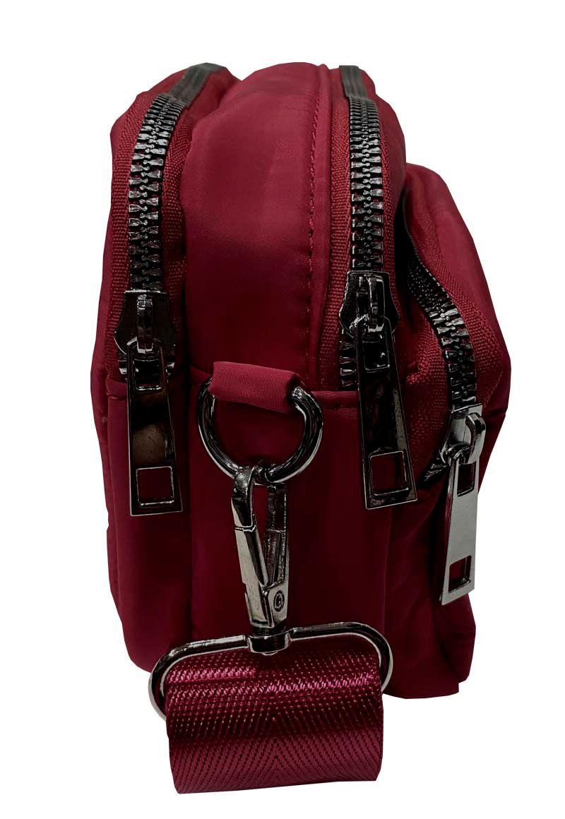 Cartera Naylon CRU52 Rojo-1