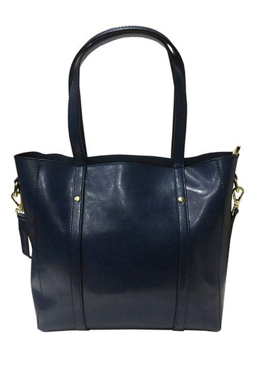 Cartera Cuero CRT34 Azul-0