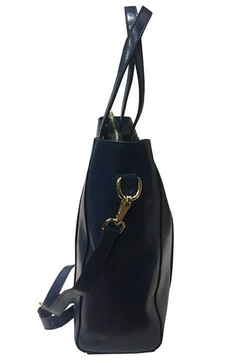 Cartera Cuero CRT34 Azul-1