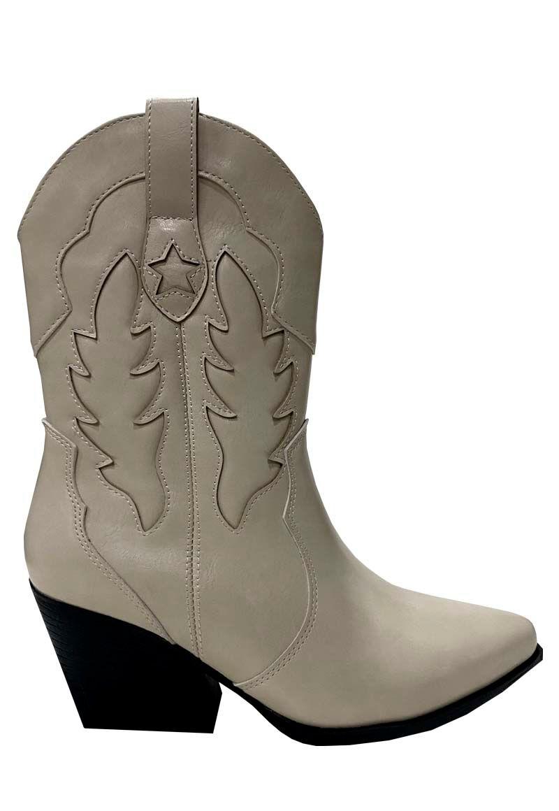 Botin Ecocuero ZAZ69 Blanco Invierno-0