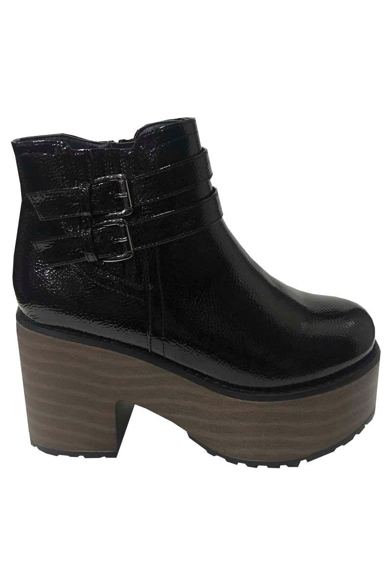 Botín Ecocuero  ZAX79 Negro-0