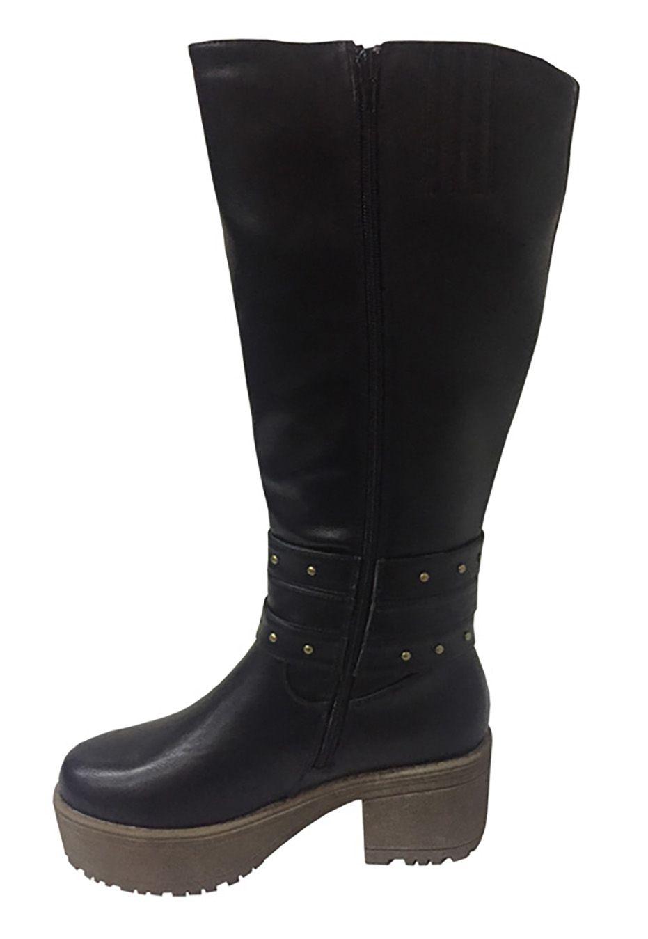 Bota Ecocuero ZAV23 Negro-4