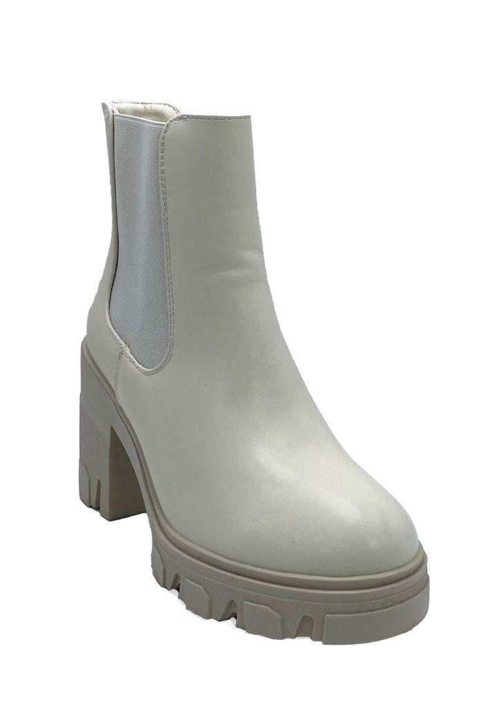 Botin ZAZ95 Ecocuero Blanco Invierno-1