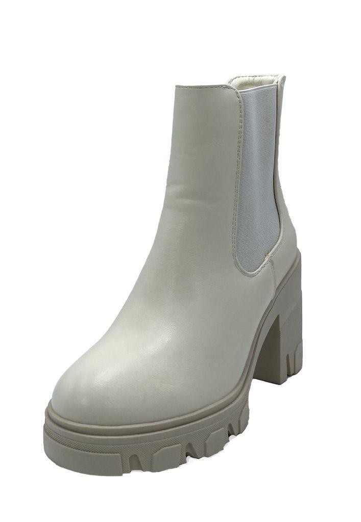 Botin ZAZ95 Ecocuero Blanco Invierno-3