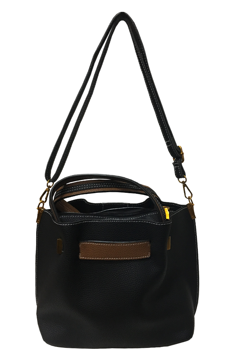 Cartera Cuero Ecológico CRP44 NegroCafe-2