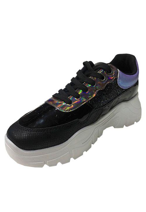 Zapatilla Ecocuero ZAX99 Negro-3