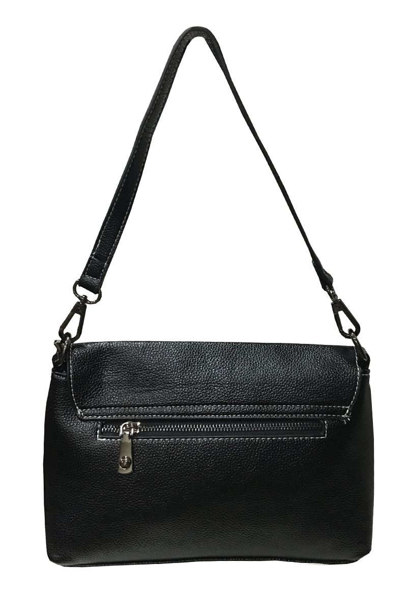 Cartera Cuero Ecológico CRP23 Negro-2