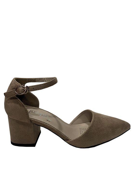 Zapato Reina Gamuza Ecológica ZAW51 Beige-0