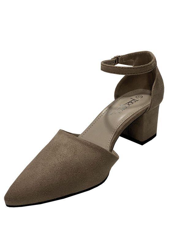Zapato Reina Gamuza Ecológica ZAW51 Beige-3