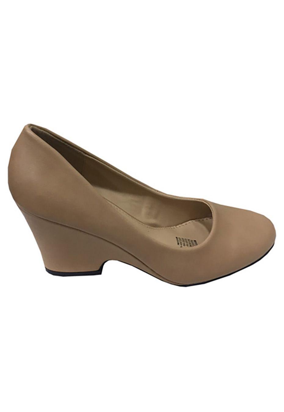 Zapato Reina Ecocuero  ZAU29 Beige-0
