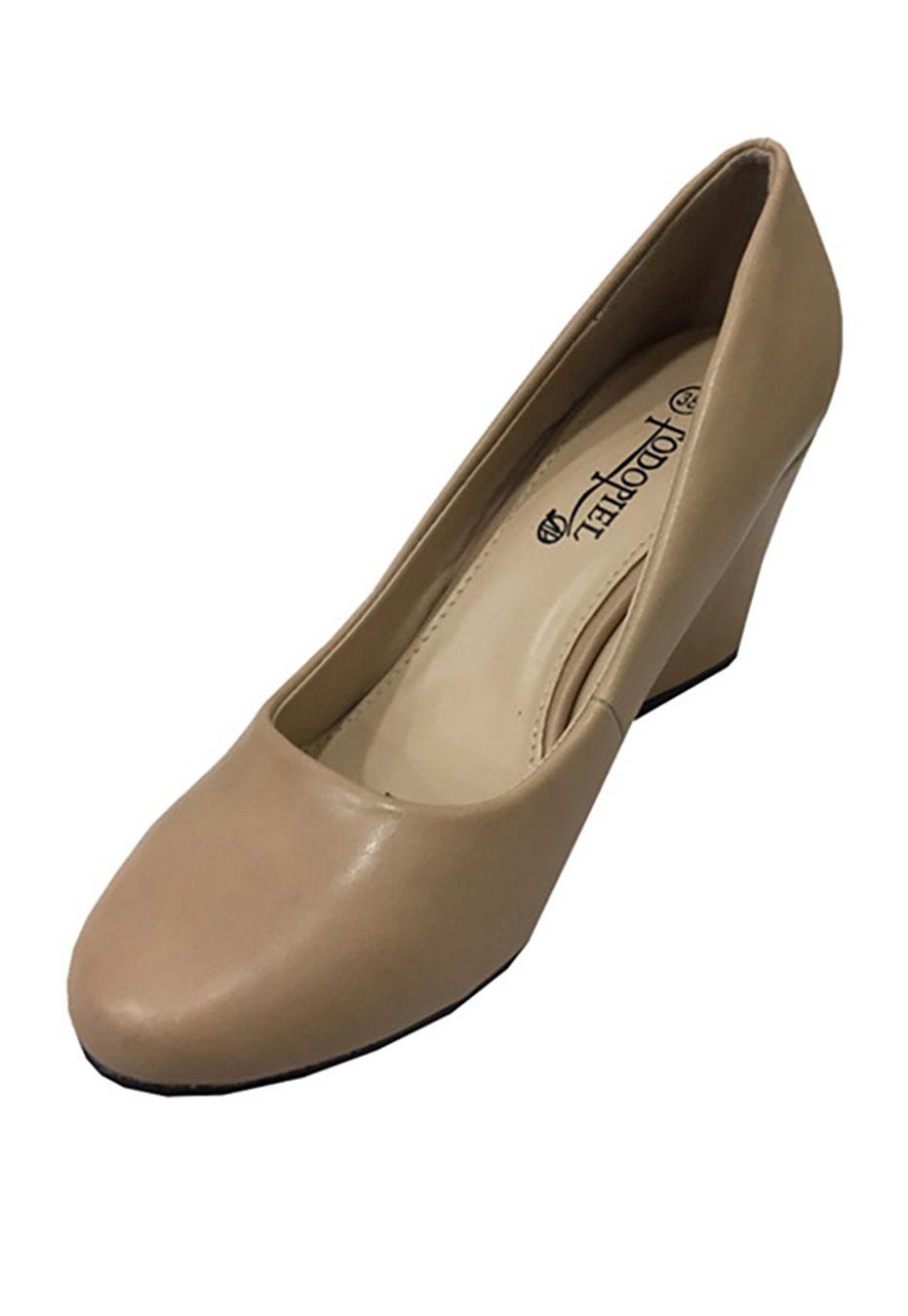Zapato Reina Ecocuero  ZAU29 Beige-3