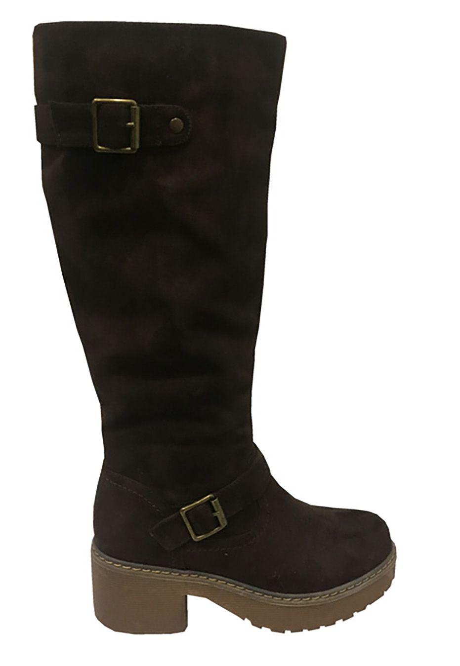 Bota Gamuza Ecológica  ZAV19 Chocolate-0
